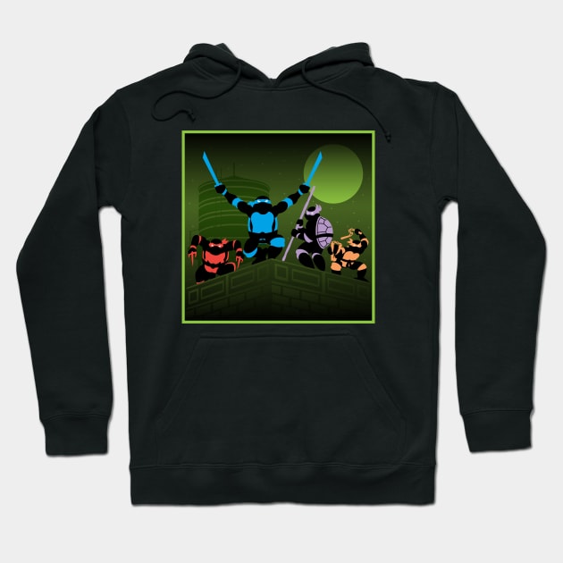 NYC Ninjas Hoodie by JPenfieldDesigns